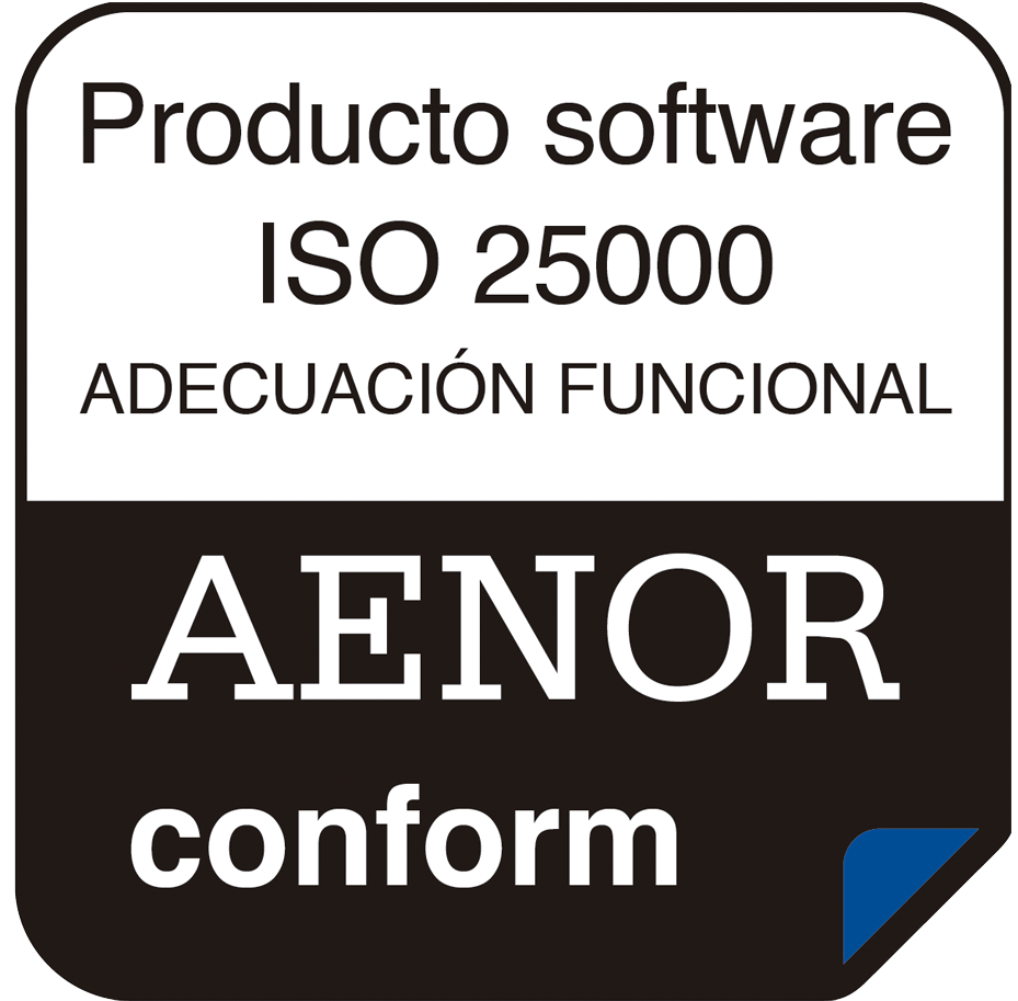 logotipo ISO 25000 Funcionalidad