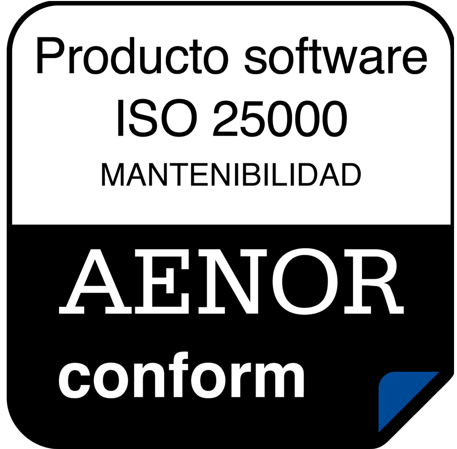 logotipo ISO 25000 Mantenibilidad